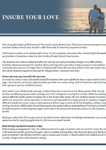 Life Changes: Insure Your Love Image